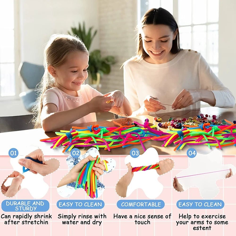 10PCS Noodle Pack Stretchy Strings Fidget Toys - Dopamine Distractions