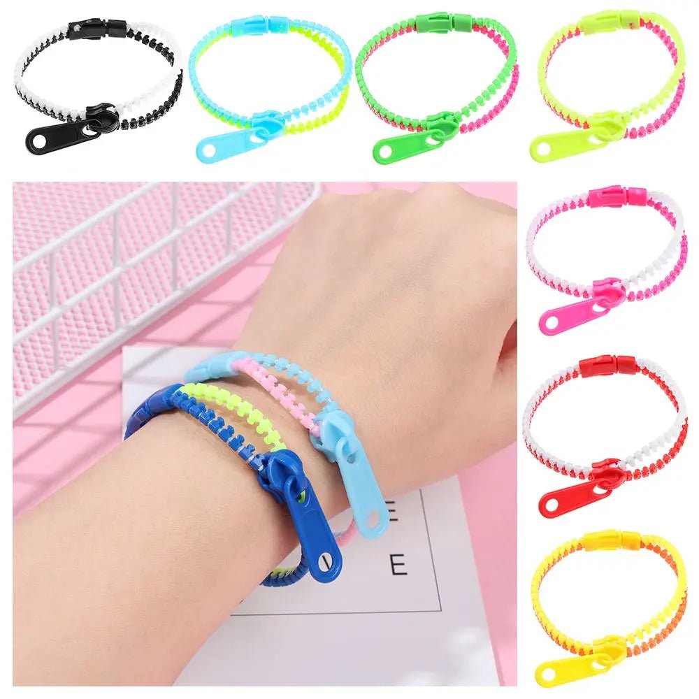 1PC Candy Colorful Zipper bracelet - Dopamine Distractions