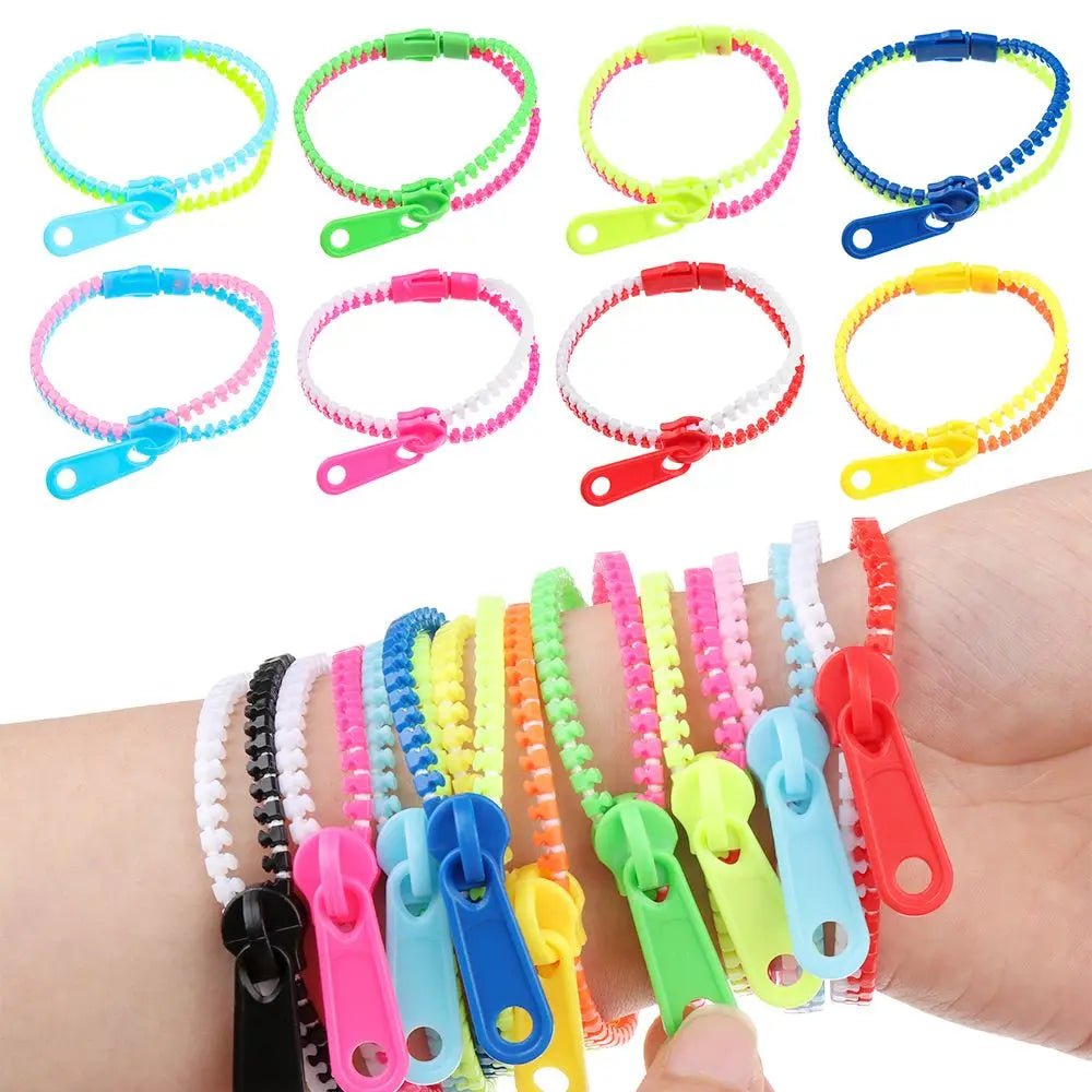 1PC Candy Colorful Zipper bracelet - Dopamine Distractions