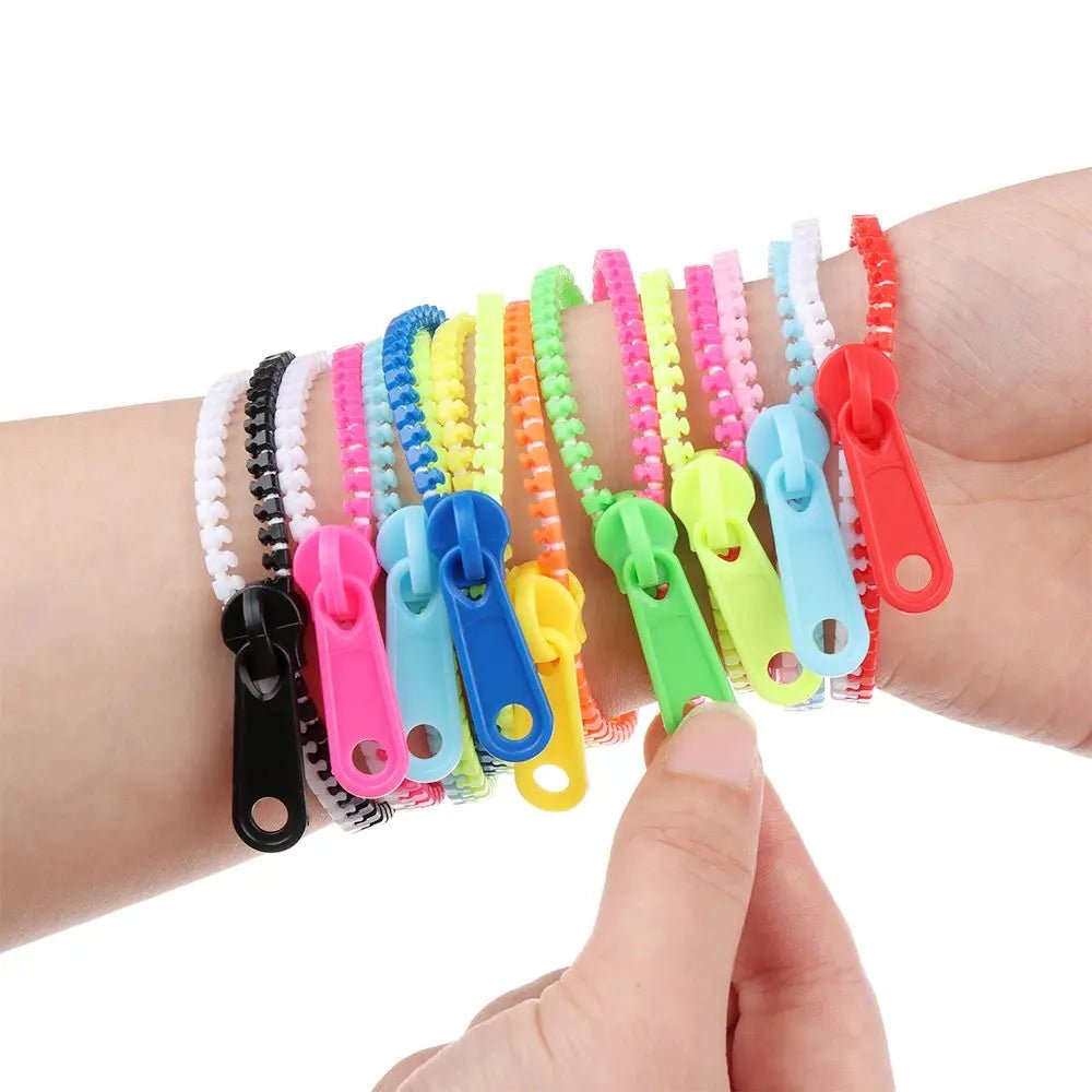 1PC Candy Colorful Zipper bracelet - Dopamine Distractions