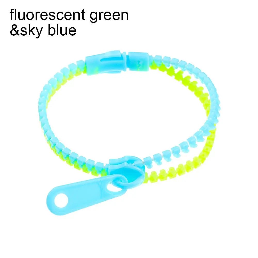 1PC Candy Colorful Zipper bracelet - Dopamine Distractions