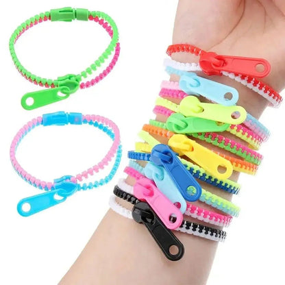 1PC Candy Colorful Zipper bracelet - Dopamine Distractions