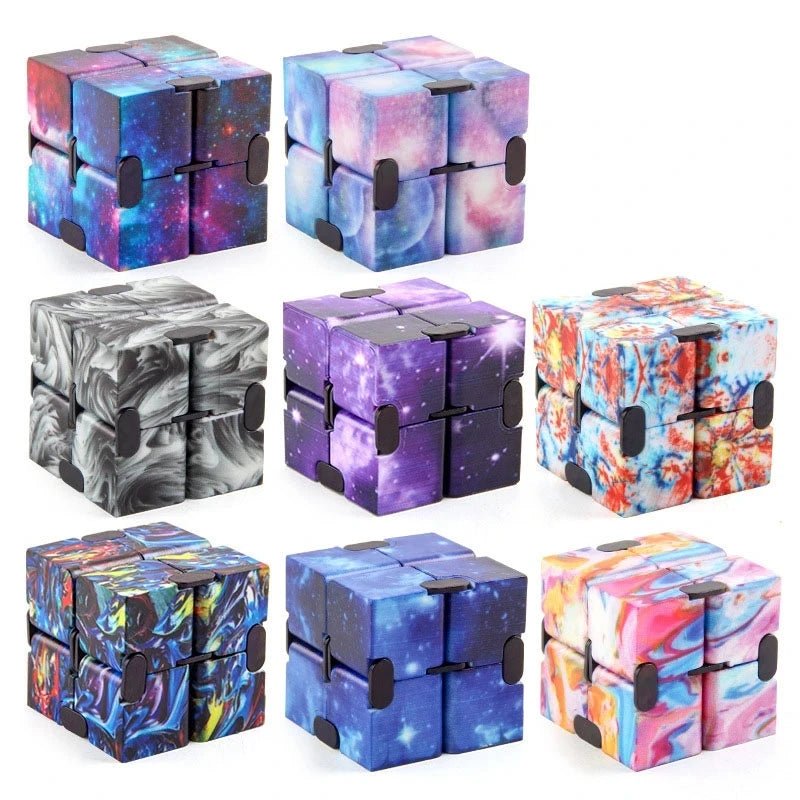 Galaxy Infinity Cube - Dopamine Distractions