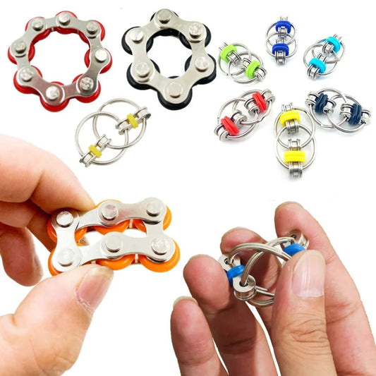 Metal Decompression Chain Fidget Toys - Dopamine Distractions